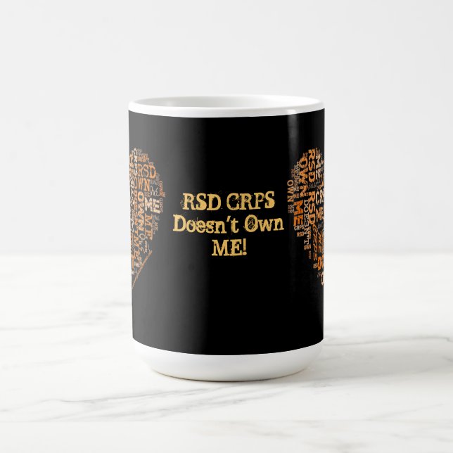 De Café RSD/CRPS não me possui caneca do coração (Centro)