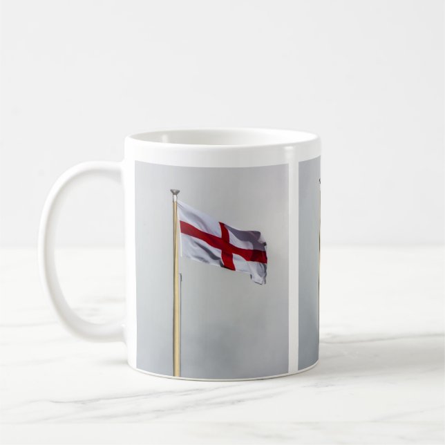 De Café Rua.A caneca da bandeira do George (Esquerda)