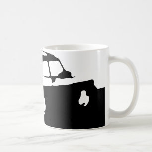 De Café Saab 900 SPG/Aero - caneca preta da imagem