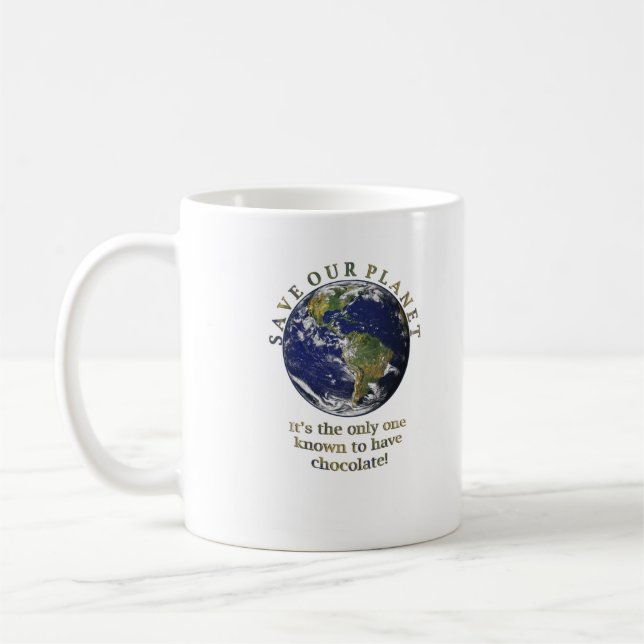 De Café Salvar nossa caneca do planeta (Esquerda)
