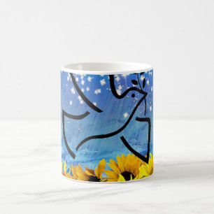 De Café Salve a Ucrânia! Caneca