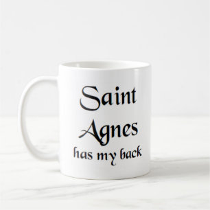 De Café santo agnes caneca