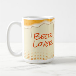 De Café Saúde e Cervejas - Caneca Engraçada para Amantes d