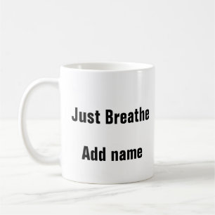 De Café Saúde Mental Respira A Caneca Calma