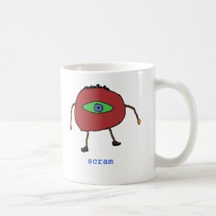 De Café scram não scram a caneca