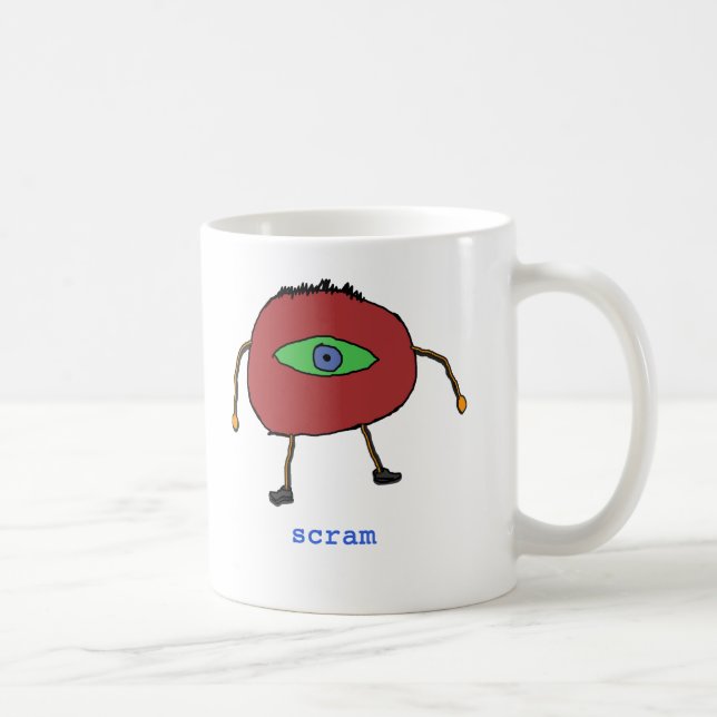 De Café scram não scram a caneca (Direita)