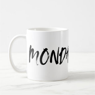 De Café Segunda-feira Novamente – Caneca Clássica, 11 oz