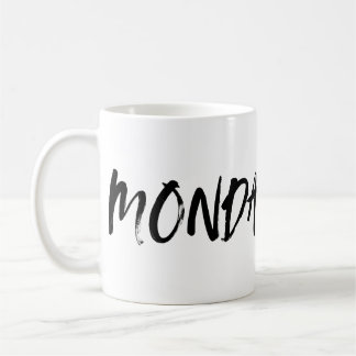 De Café Segunda-feira Novamente – Caneca Clássica, 11 oz