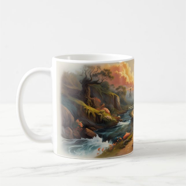 De Café 🧸 Segure a Maravilha Caneca do Vale Nostálgico (Esquerda)