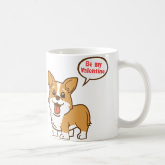 De Café "Seja caneca do Corgi dos meus namorados"