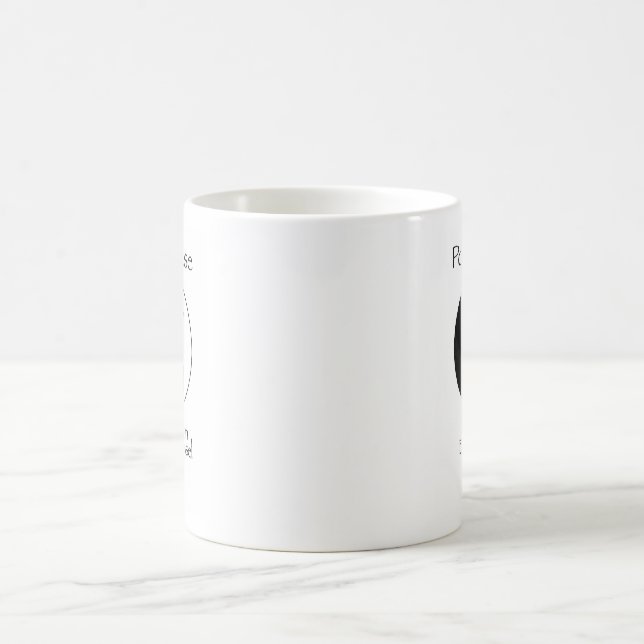 De Café Seja como uma caneca vazia da embarcação do Dojo (Centro)