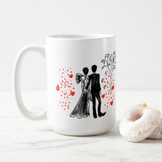 De Café Seja o meu amor, Casal preto, caneca clássica