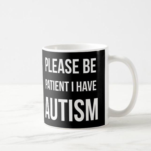 De Café Seja por favor paciente, mim têm a caneca preta do (Direita)