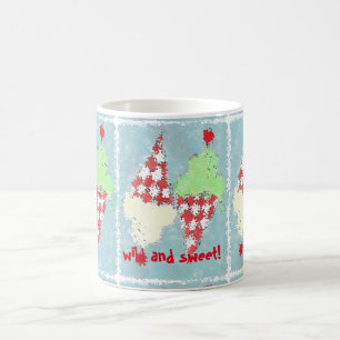 De Café "Selvagem e doce!" caneca do sorvete