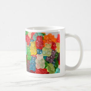 De Café Sem-fim gomoso e caneca gomosa do urso