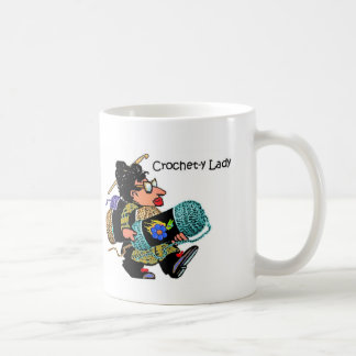 De Café Senhora Caneca do crochet-y