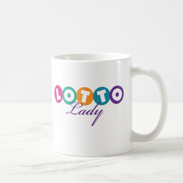De Café Senhora Caneca do loto (Direita)