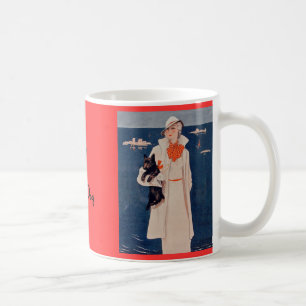 De Café Senhora Elegante Ama Minha Caneca Scotty