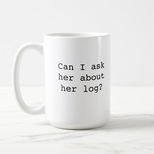 De Café Senhora gêmea Caneca do registro dos picos (Esquerda)