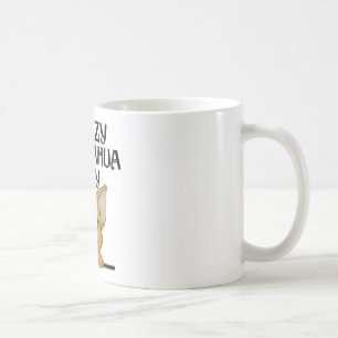 De Café Senhora louca Caneca da chihuahua