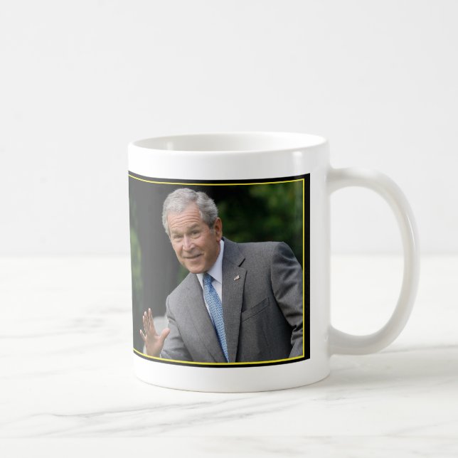 De Café Senhorita Me Ainda Bush Caneca (Direita)
