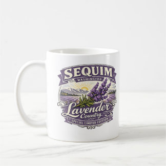 De Café Sequim, Washington – Caneca Lavanda Country