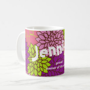 De Café Seu Nome - Orgulhoso Proprietário desta Caneca - F