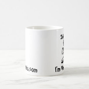 De Café Shhh. Caneca Meditating