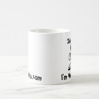 De Café Shhh. Caneca Meditating