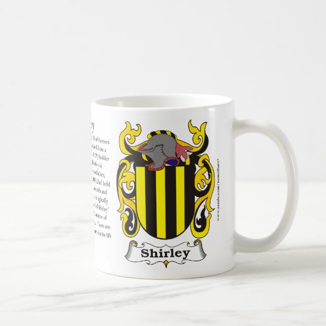 De Café Shirley, história, significado e a caneca da (Direita)