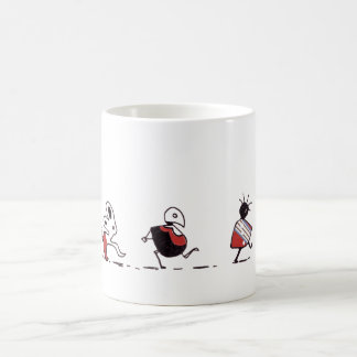 De Café Siga o copo da caneca do líder