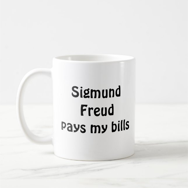 De Café Sigmund Freud paga minha caneca das contas (Esquerda)