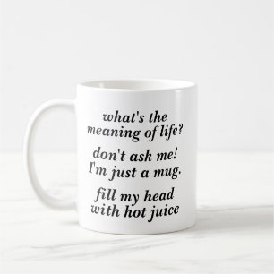 De Café Significado existencial da caneca da vida