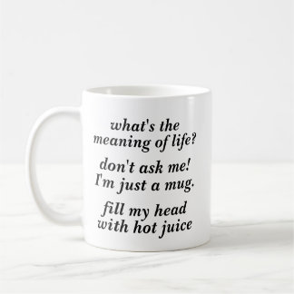De Café Significado existencial da caneca da vida