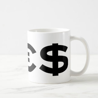 De Café SIM caneca (da moeda)