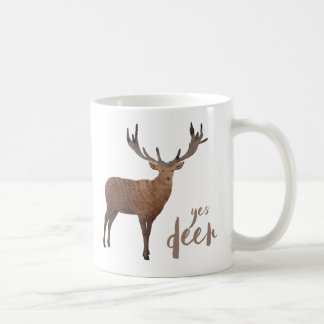 De Café Sim caneca dos cervos