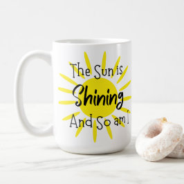 De Café Sinta-se bem, feliz, caneca