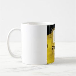 De Café Snuggle cão preto do amigo a caneca feita sob