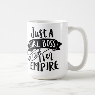 De Café Só Uma Menina A Construir A Caneca Do Império