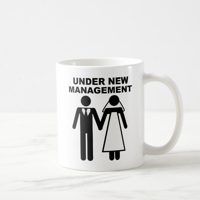 De Café Sob Nova Administração Caneca Divertida (Direita)