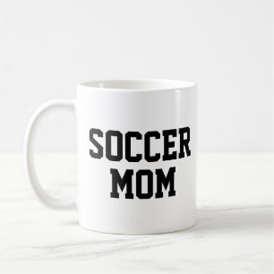 De Café Soccer Mãe   Caneca Engraçada