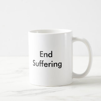 De Café Sofrimento do fim - caneca