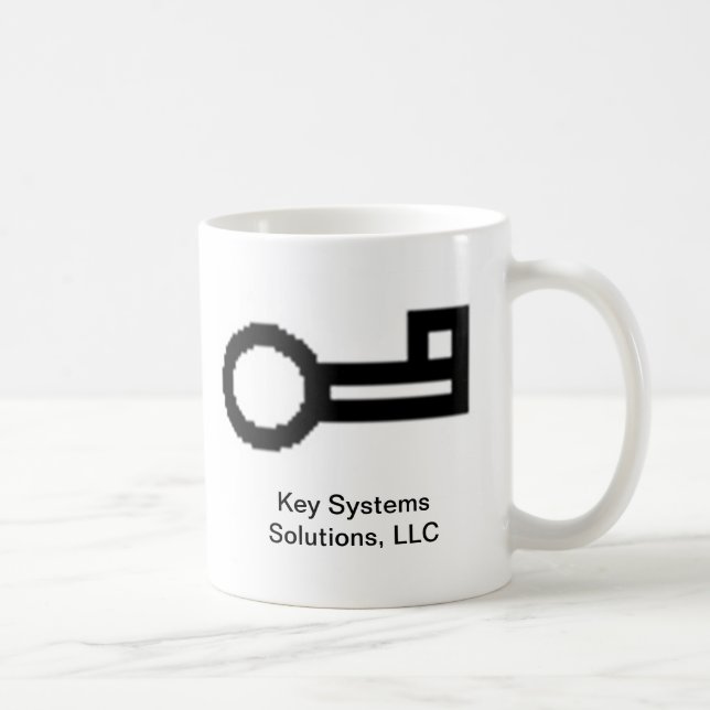 De Café Soluções dos sistemas chaves, caneca do LLC (Direita)