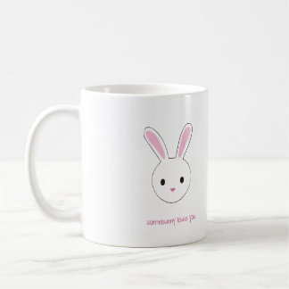 De Café Somebunny ama-o caneca