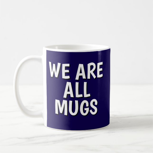 De Café "Somos Todos Trouxas" Caneca – Cerâmica Desavergon (Esquerda)