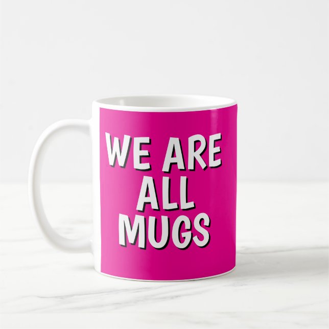De Café "Somos Todos Trouxas" Caneca – Cerâmica Desavergon (Esquerda)