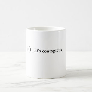 De Café sorriso… é caneca contagioso