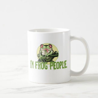 De Café Sou Pessoas Sapo. Caneca