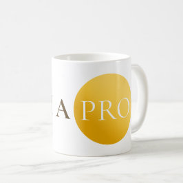 De Café SOU UM PROFISSIONAL | Caneca Motivacional Círculo