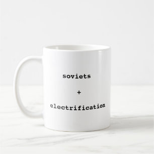 De Café Sovietes + Caneca da electrificação